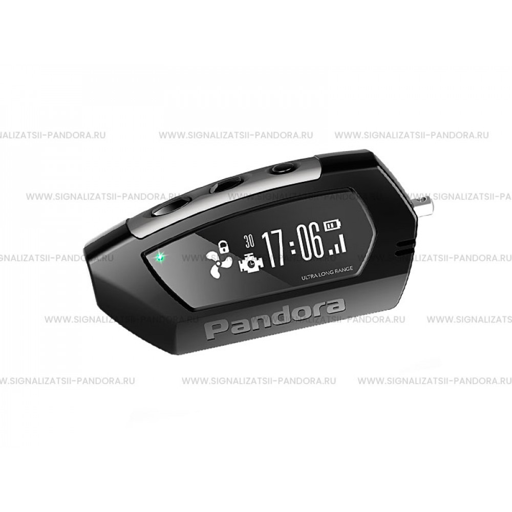 Брелок Pandora LCD D010 black