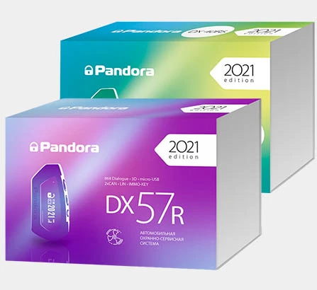 Установка автосигнализаций Pandora с автозапуском с брелка в СПб